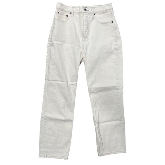 Abercrombie The Ankle Straight High Rise Curvy Size 29 - Picture 1 of 4